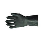 Guantes de Latex 32cm Talla XL Negros uso IND FIXTEC