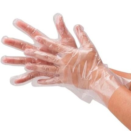 Guantes Desechables Transparentes Talla Única 100pzas MATRIX