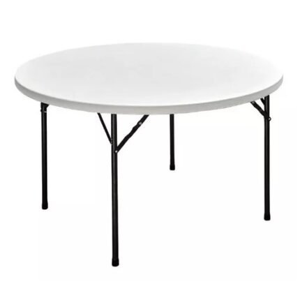 Mesa Plegable Redonda 152cm x 152cm x 5cm SACO