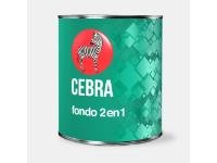 Fondo Herrería 2 en 1 Negro Galon Cebra