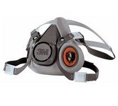 Mascara de Seguridad 3M 6200-R Doble Cartucho