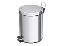 Papelera de Acero Inoxidable 12lts Herra-Ven