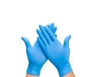 Guantes de Nitrilo Azul Talla XL Caja 50 pares F-TOUCH