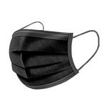 Mascarilla Desechable Quirúrgica Negra 50pzas ZASC